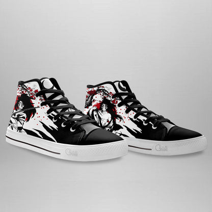 Demon Slayer Shoes Kokushibo High Top Shoes