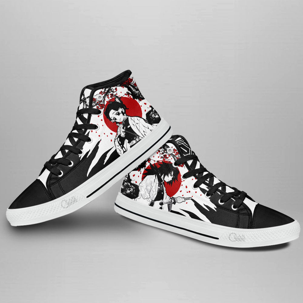 Demon Slayer Shoes Gyutaro High Top Shoes