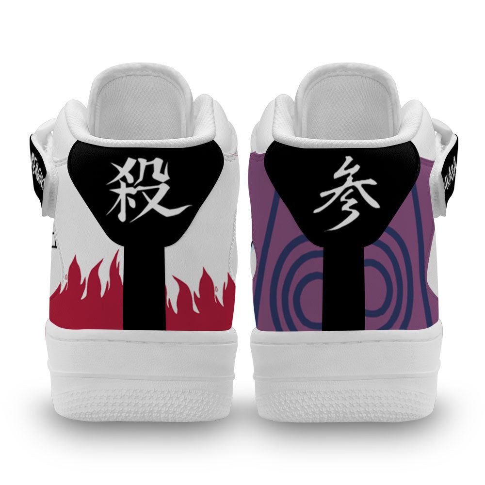 Demon Slayer Shoes Akaza and Rengoku Air Mid Shoes MV2503