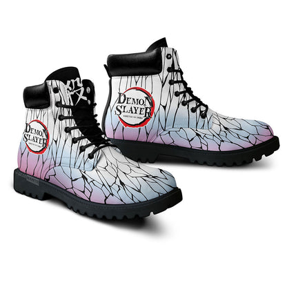 Demon Slayer Shoes Kanao Tsuyuri Boots Shoes Anime Custom