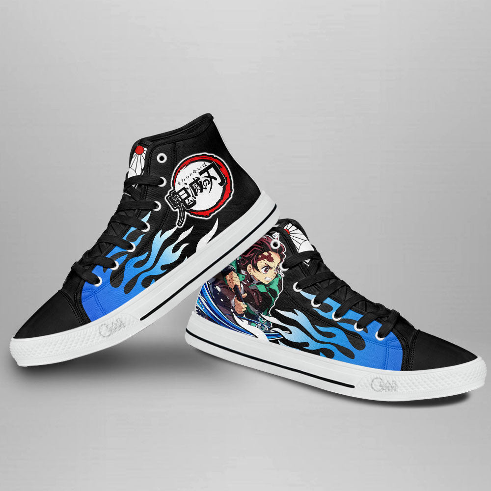 Demon Slayer Shoes Tanjro Water High Top NTT090