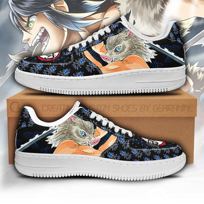 Demon Slayer Shoes Inosuke Air Sneakers PT04AF