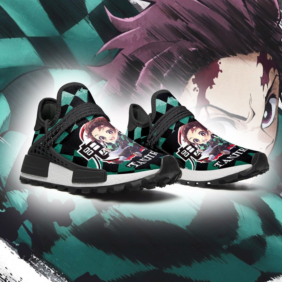 Demon Slayer Shoes Kamado Tanjro NMD Shoes TT0720