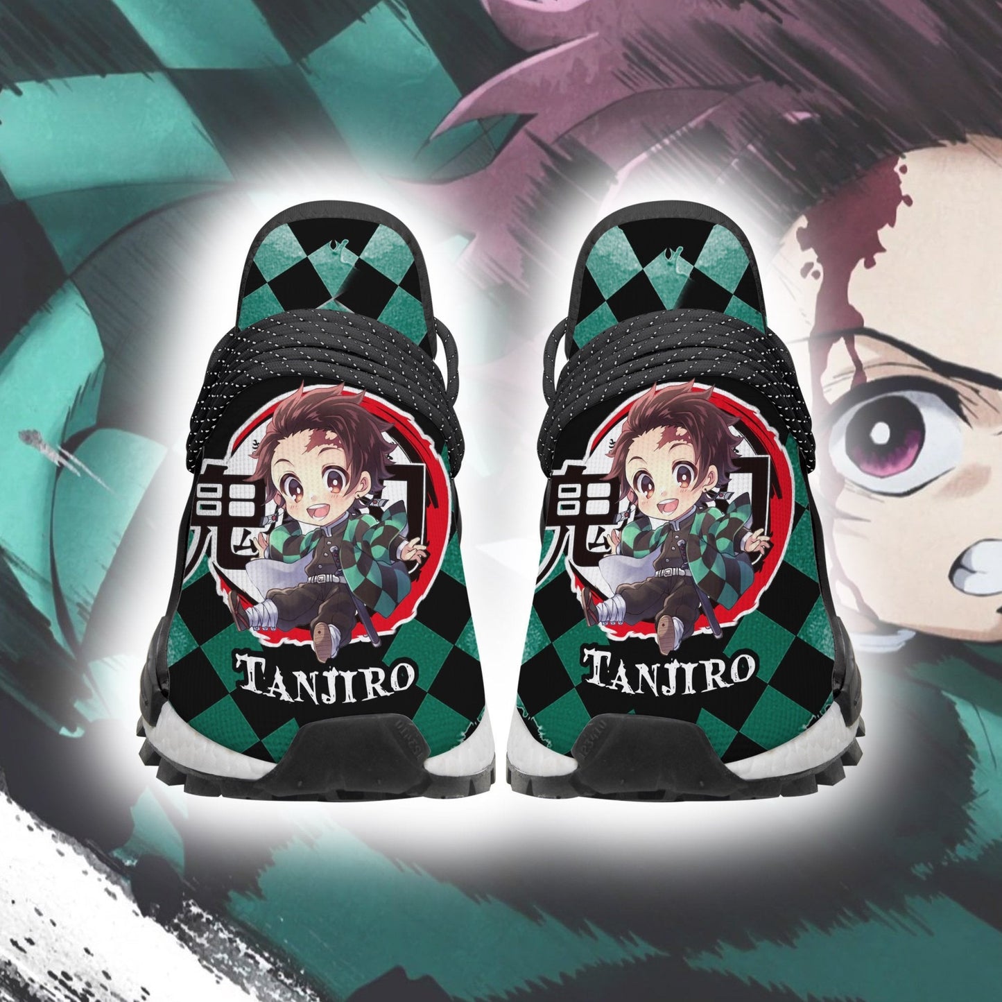 Demon Slayer Shoes Kamado Tanjro NMD Shoes TT0720