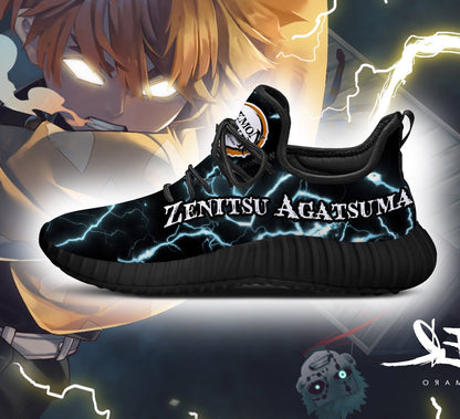 Demon Slayer Shoes Zenitsu Agatsuma Reze Shoes Thunder Breathing Shoes TT06RZ