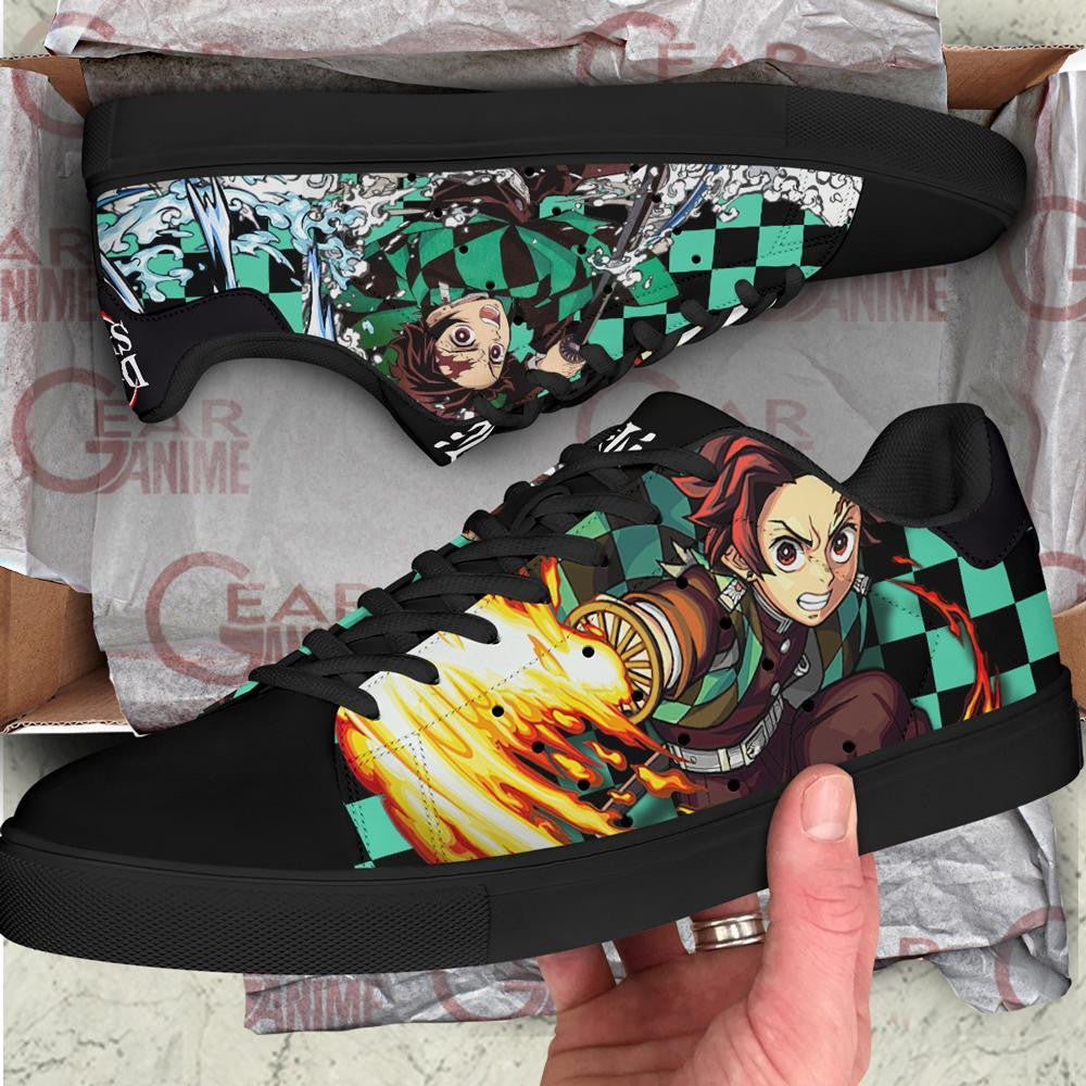 Demon Slayer Shoes Kamado Tanjro Sun & Water Breathing Stan Shoes