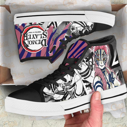 Demon Slayer Shoes Akaza High Top