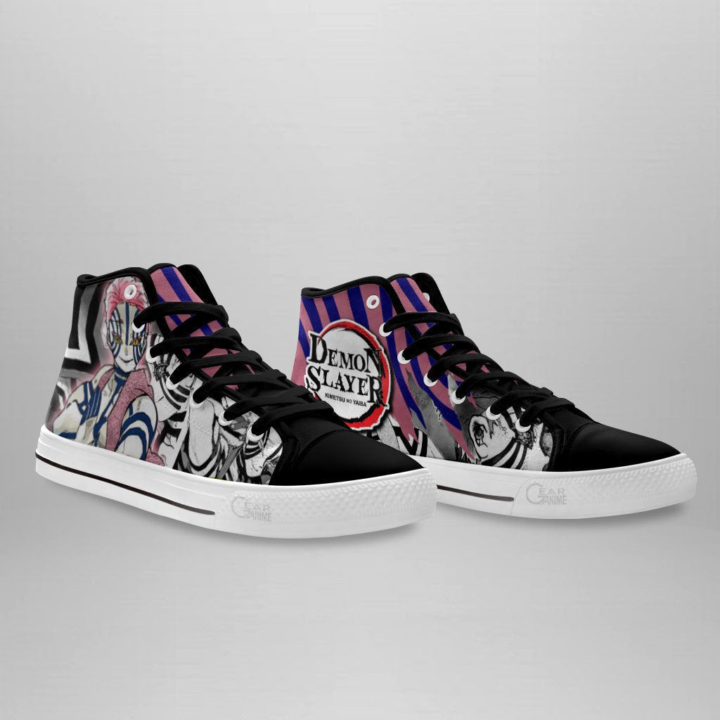 Demon Slayer Shoes Akaza High Top