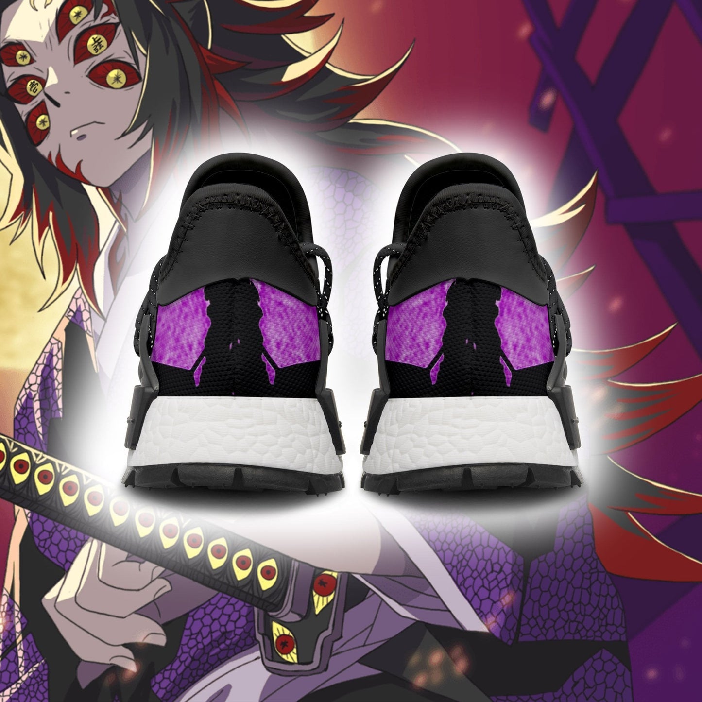 Demon Slayer Shoes Kokushibou Shoes NMD-BL