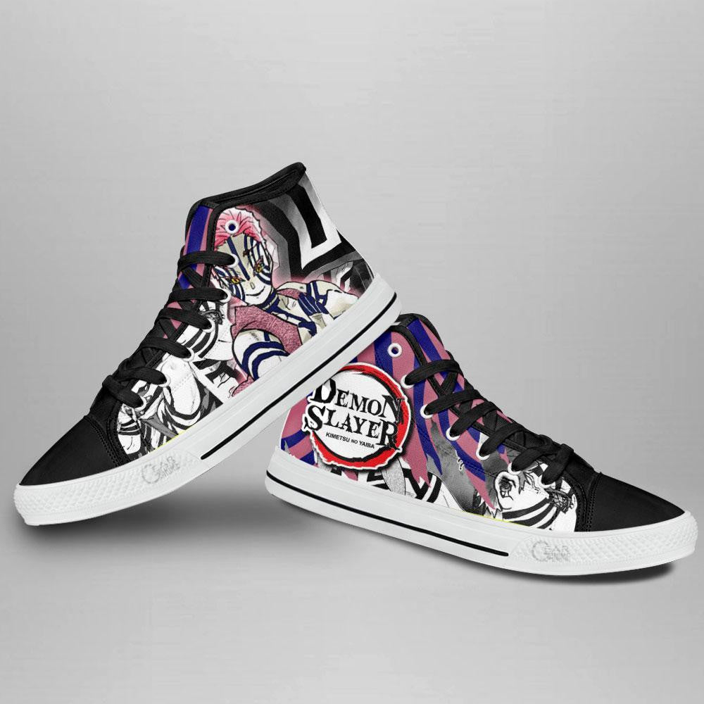 Demon Slayer Shoes Akaza High Top