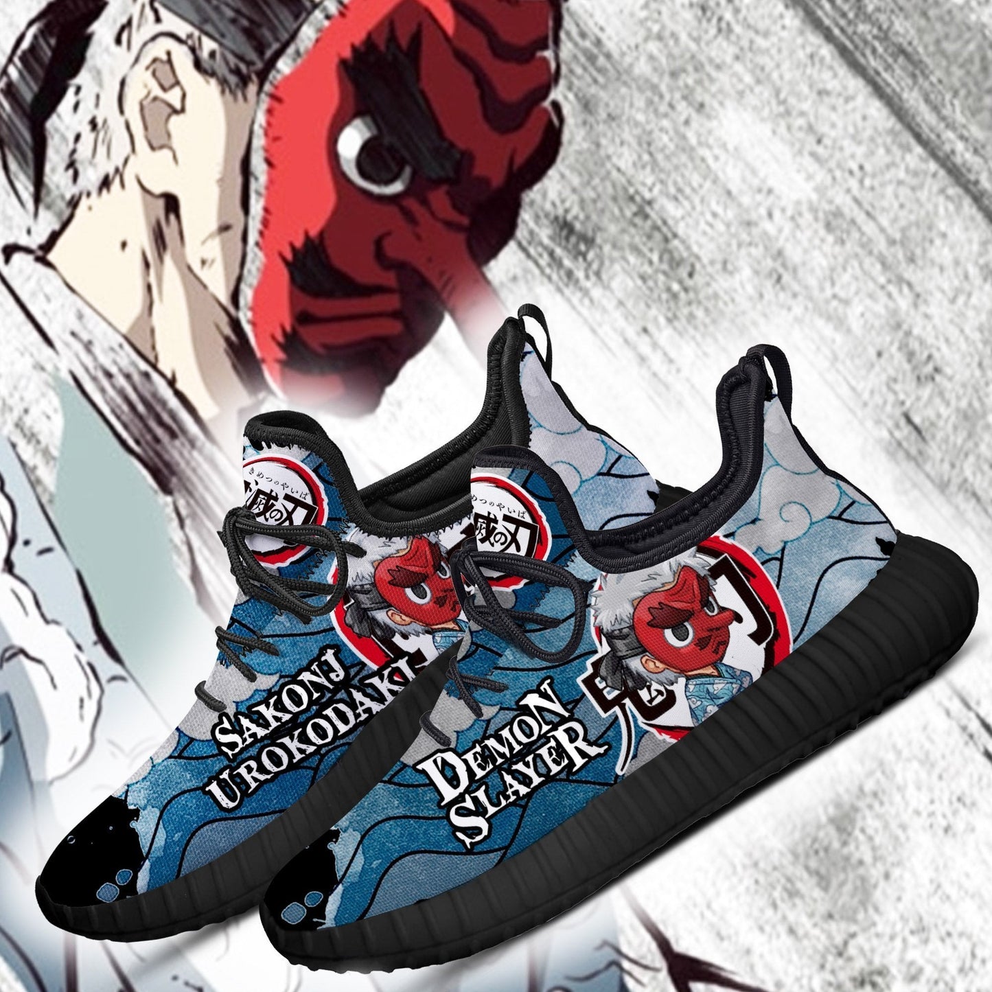 Demon Slayer Shoes Sakonji Urokodaki Reze