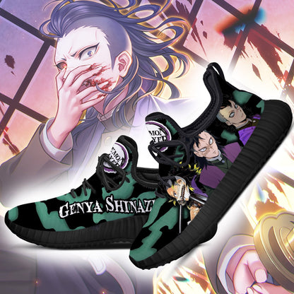 Demon Slayer Shoes Genya Shinazugawa Reze