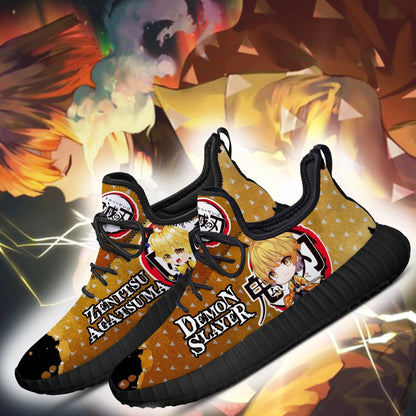 Demon Slayer Shoes Zenitsu Agatsuma Reze