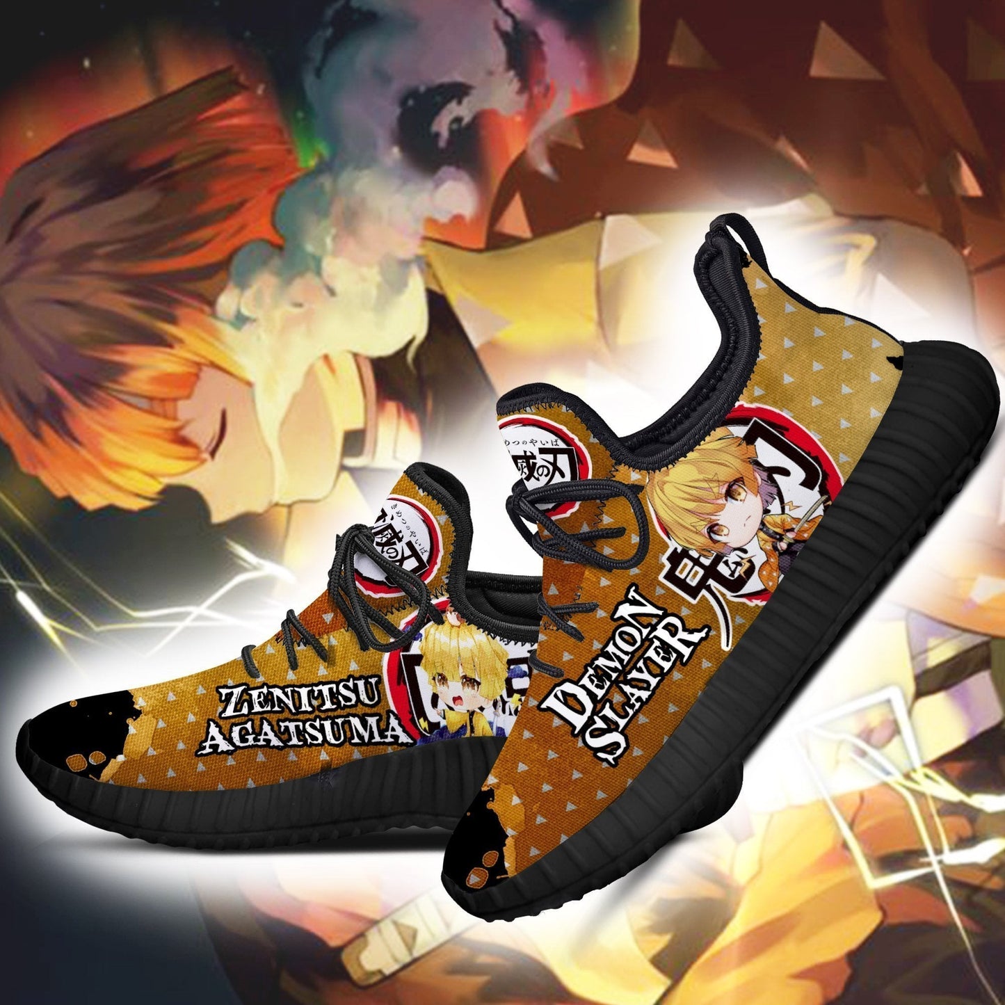 Demon Slayer Shoes Zenitsu Agatsuma Reze