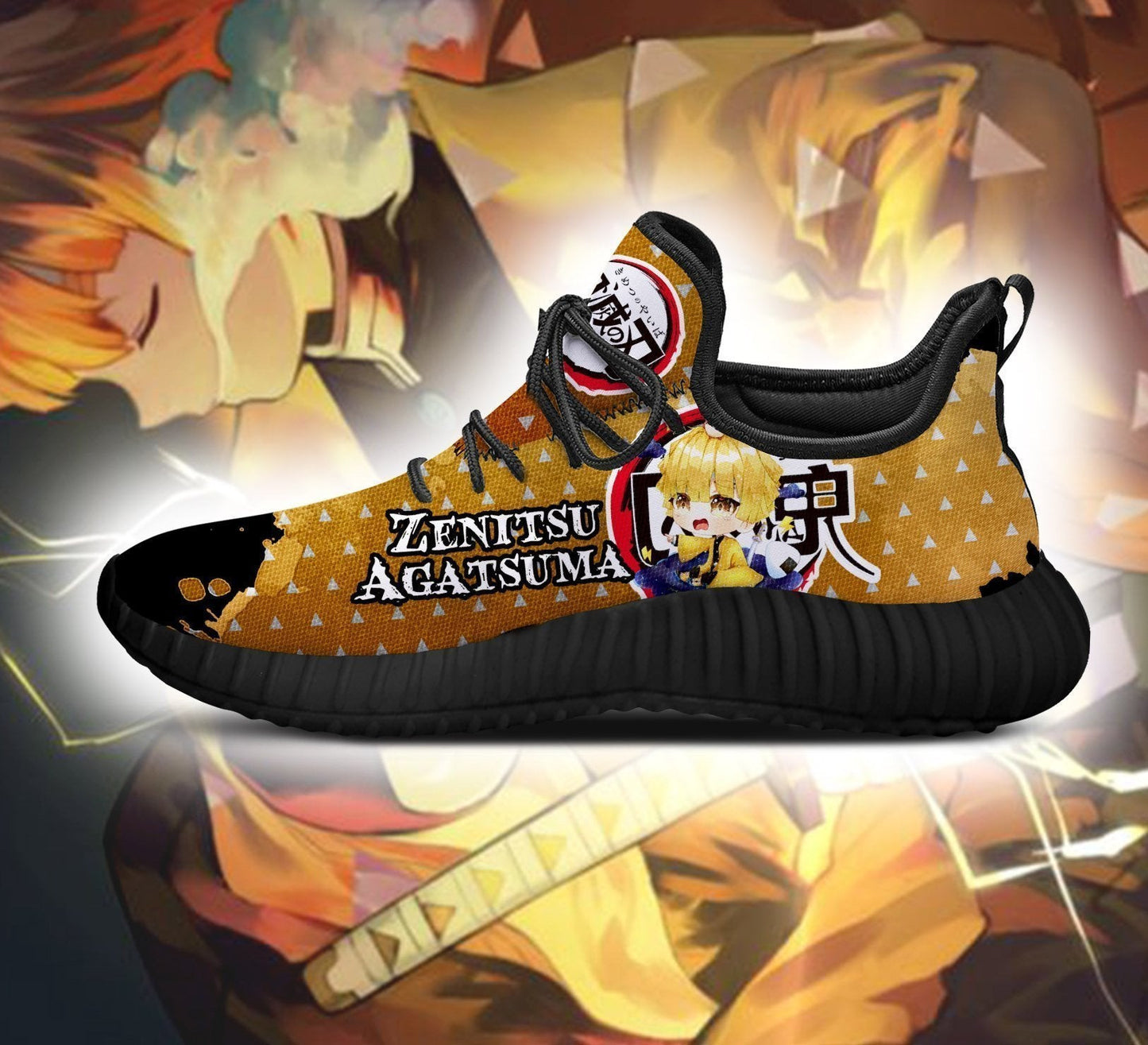 Demon Slayer Shoes Zenitsu Agatsuma Reze