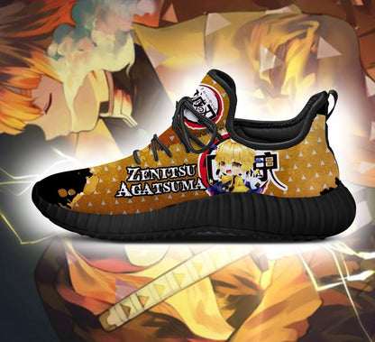 Demon Slayer Shoes Zenitsu Agatsuma Reze