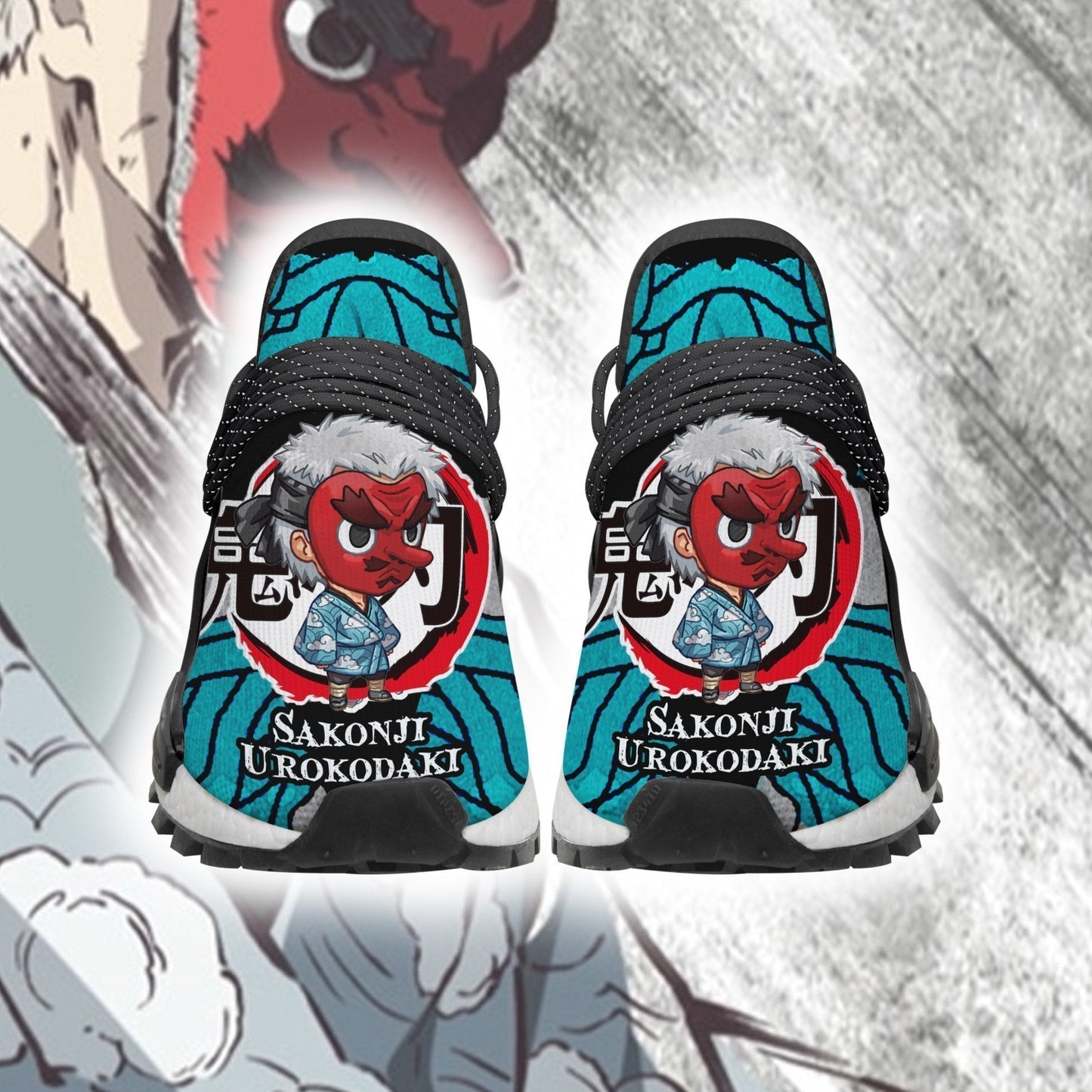 Demon Slayer Shoes Sakonji Urokodaki NMD