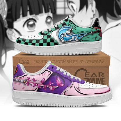 Demon Slayer Shoes Obanai Iguro Stan Shoes MV2511