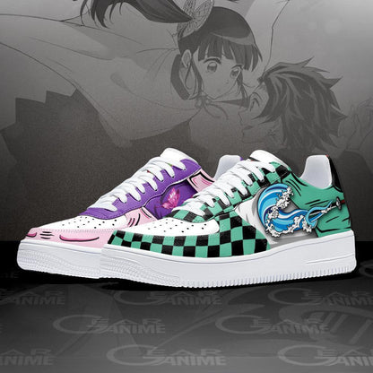 Demon Slayer Shoes Obanai Iguro Stan Shoes MV2511