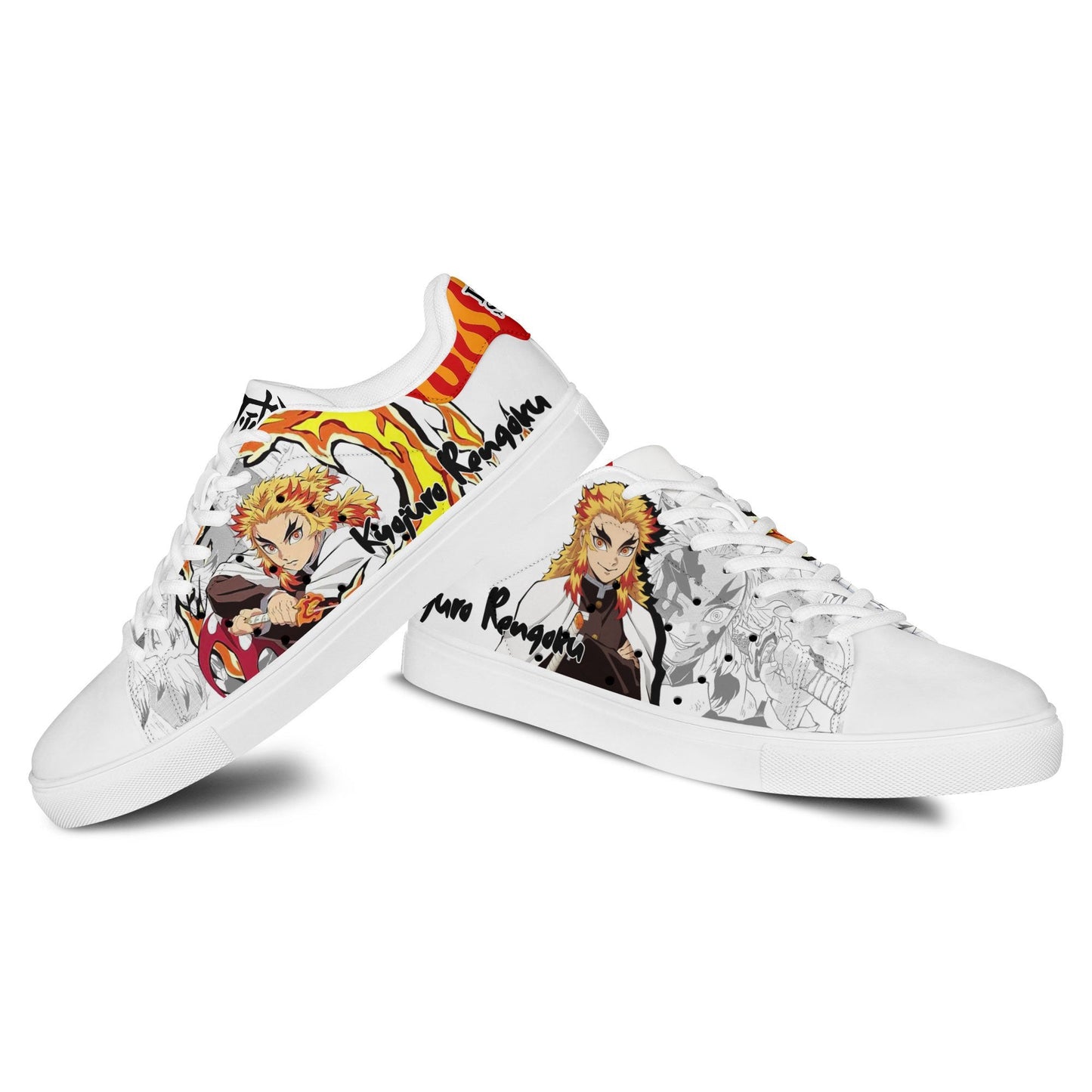 Demon Slayer Shoes Mitsuri Kanroji Boots Shoes Anime Custom