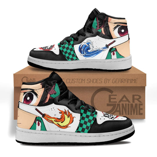 Demon Slayer Shoes Kamado Tanjrou Kids Sneakers MV1307