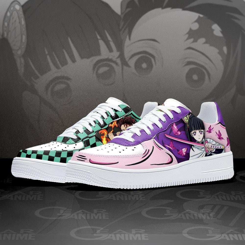 Demon Slayer Shoes Tanjro and Kanao NAF Air Sneakers