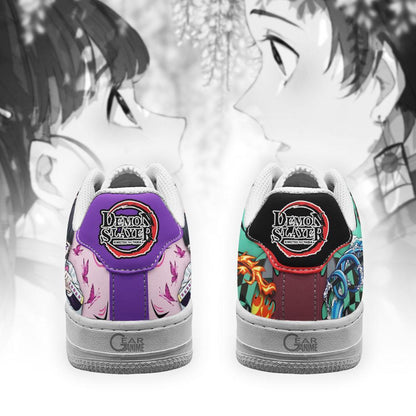 Demon Slayer Shoes Tanjro and Kanao NAF Air Sneakers