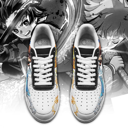 Demon Slayer Shoes Kamado Tanjro & Zenitsu Agatsuma Air Sneakers PT2405