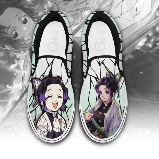 Demon Slayer Shoes Shinobu Slip-On Shoes PT0405