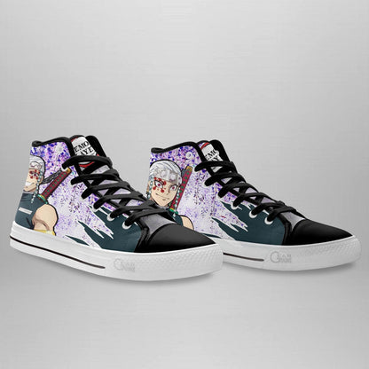 Demon Slayer Shoes Tengen Uzui High Top Shoes