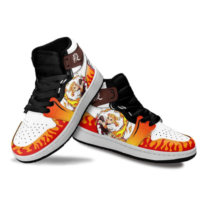 Demon Slayer Shoes Kyoujurou Rengoku Kids Sneakers MV3012