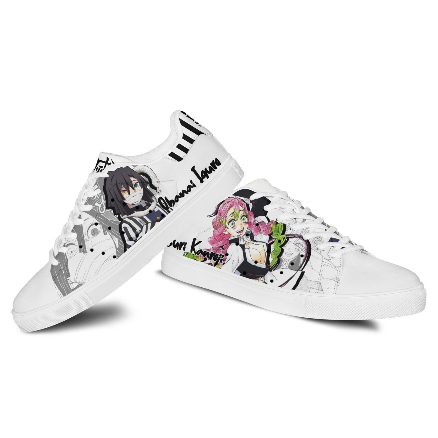 Demon Slayer Shoes Mitsuri and Iguro Stan Shoes MV2511