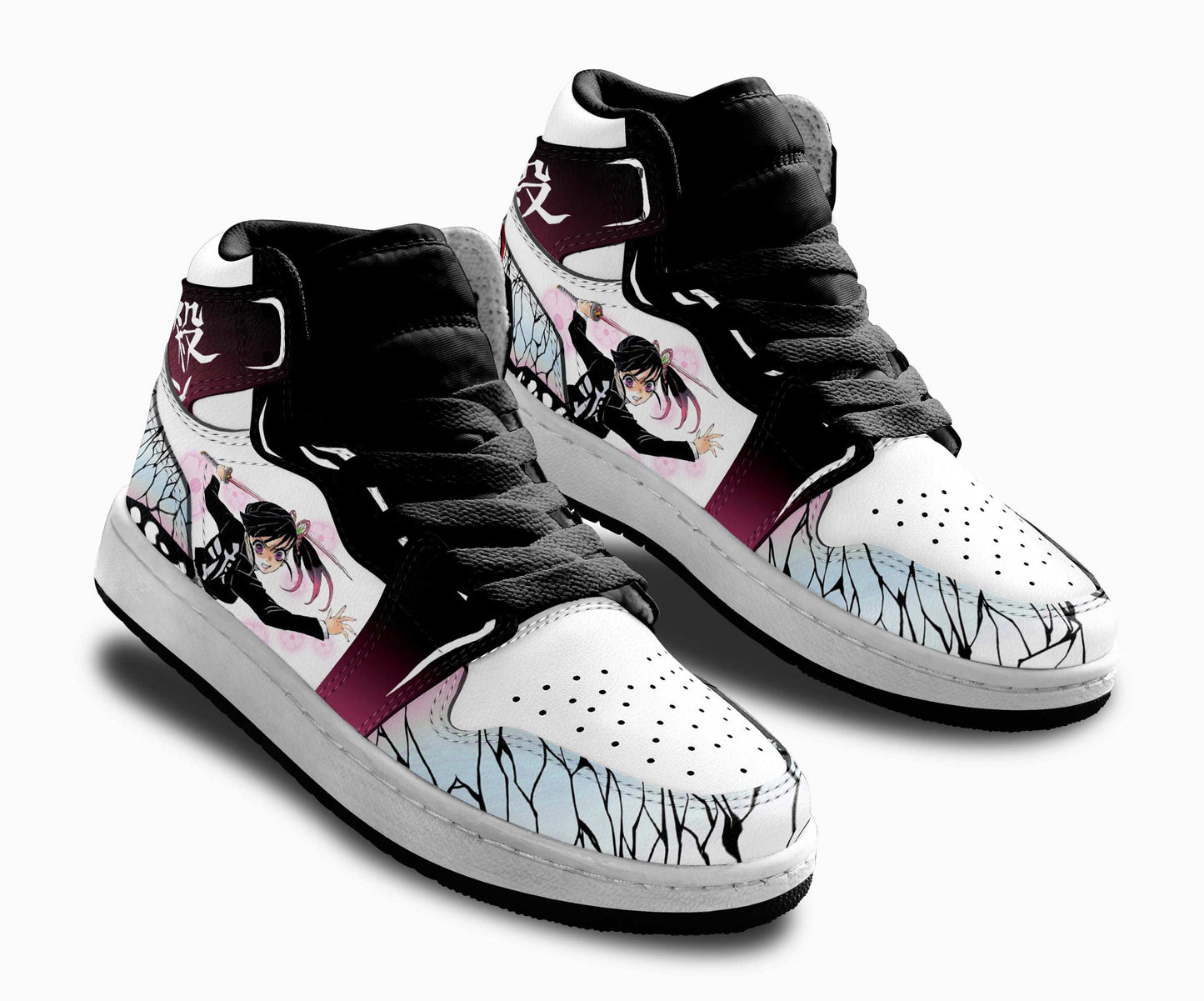 Demon Slayer Shoes Kanao Tsuyuri Kids Sneakers MV3012