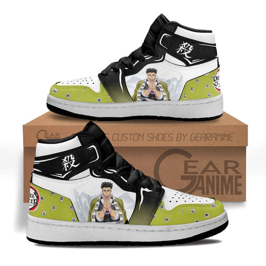 Demon Slayer Shoes Gyoumei Himejima Kids Sneakers MV3012