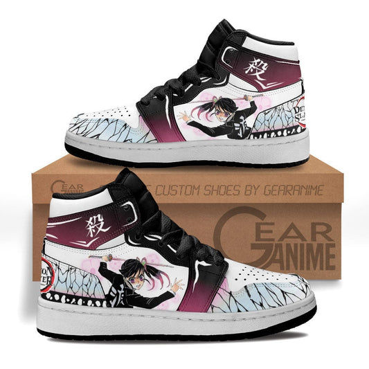 Demon Slayer Shoes Kanao Tsuyuri Kids Sneakers MV3012