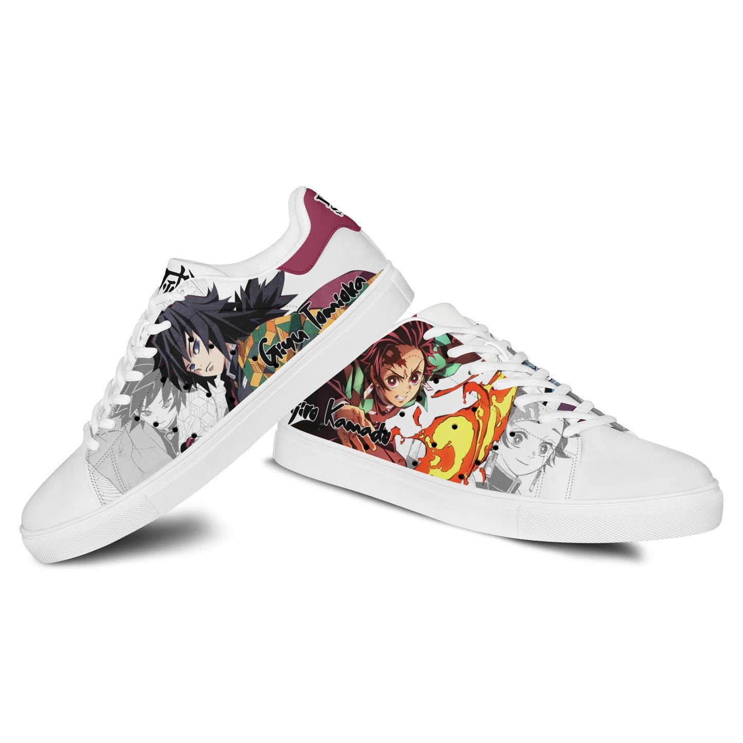 Demon Slayer Shoes Tanjro and Zenitsu Agatsuma Stan Shoes MV2511