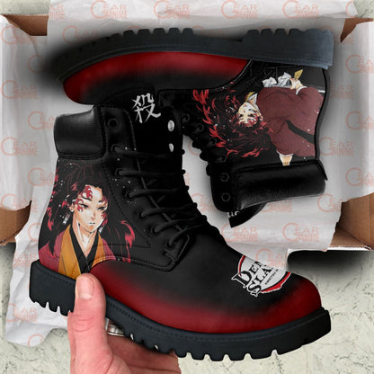 Demon Slayer Shoes Gyutaro and Daki Boots Shoes Anime Custom MV0512