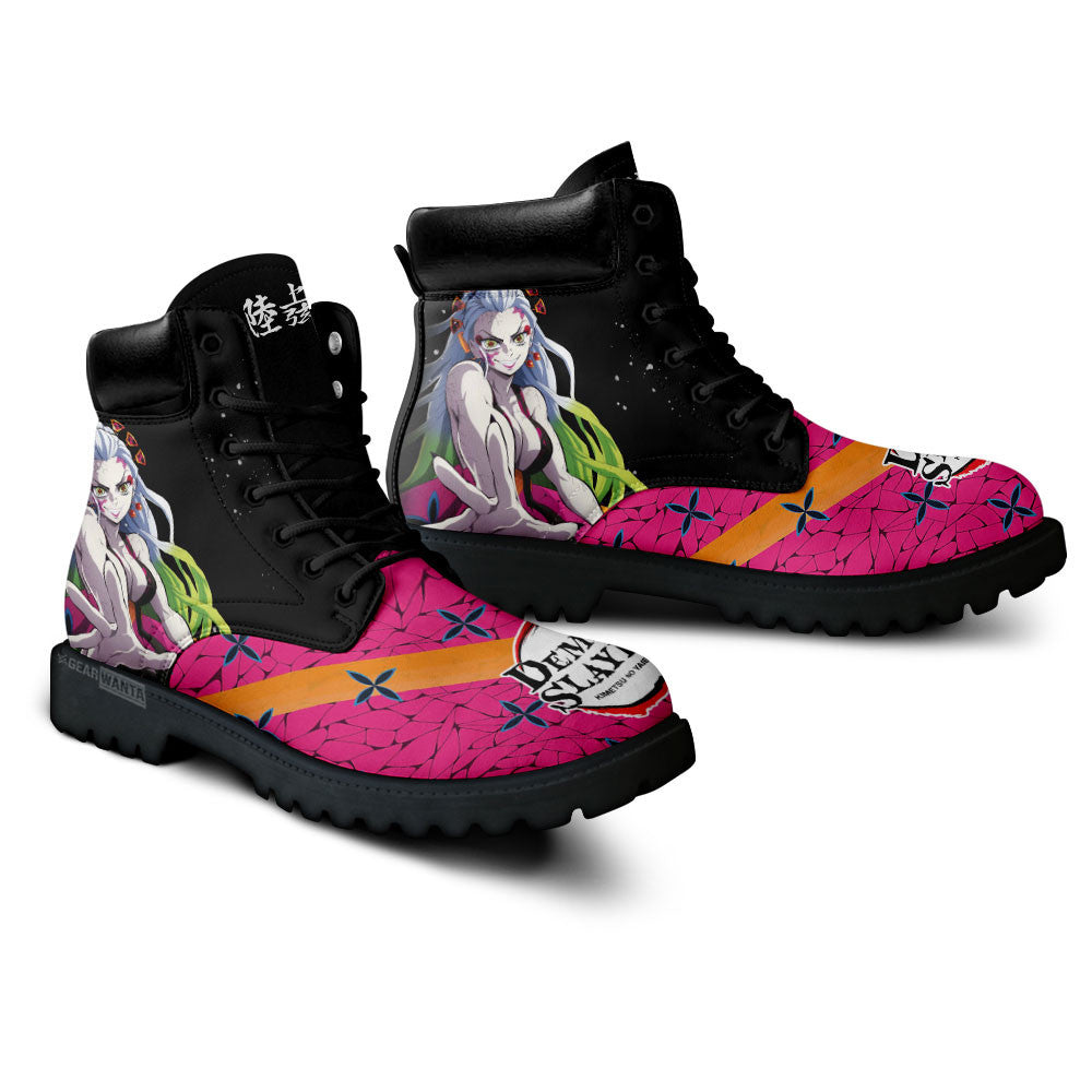 Demon Slayer Shoes Daki Boots Shoes Anime Custom MV0512