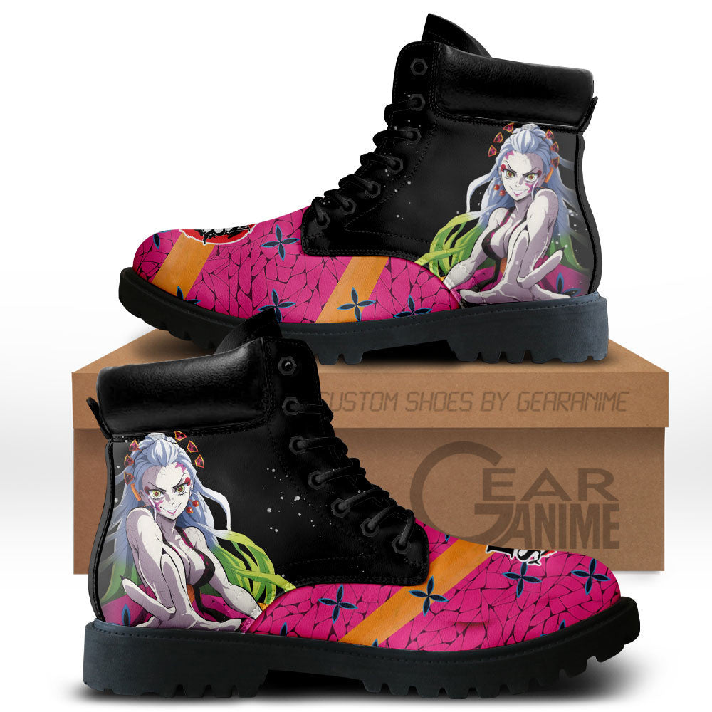 Demon Slayer Shoes Daki Boots Shoes Anime Custom MV0512