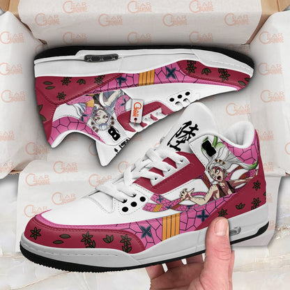 Demon Slayer Shoes Daki J3 Sneakers Custom Anime