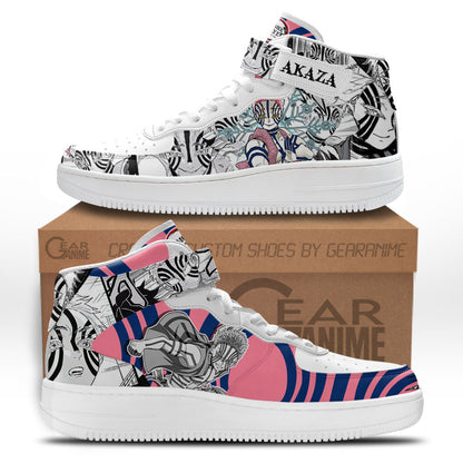 Akaza Sneakers Air Mid Anime Shoes Mix Manga