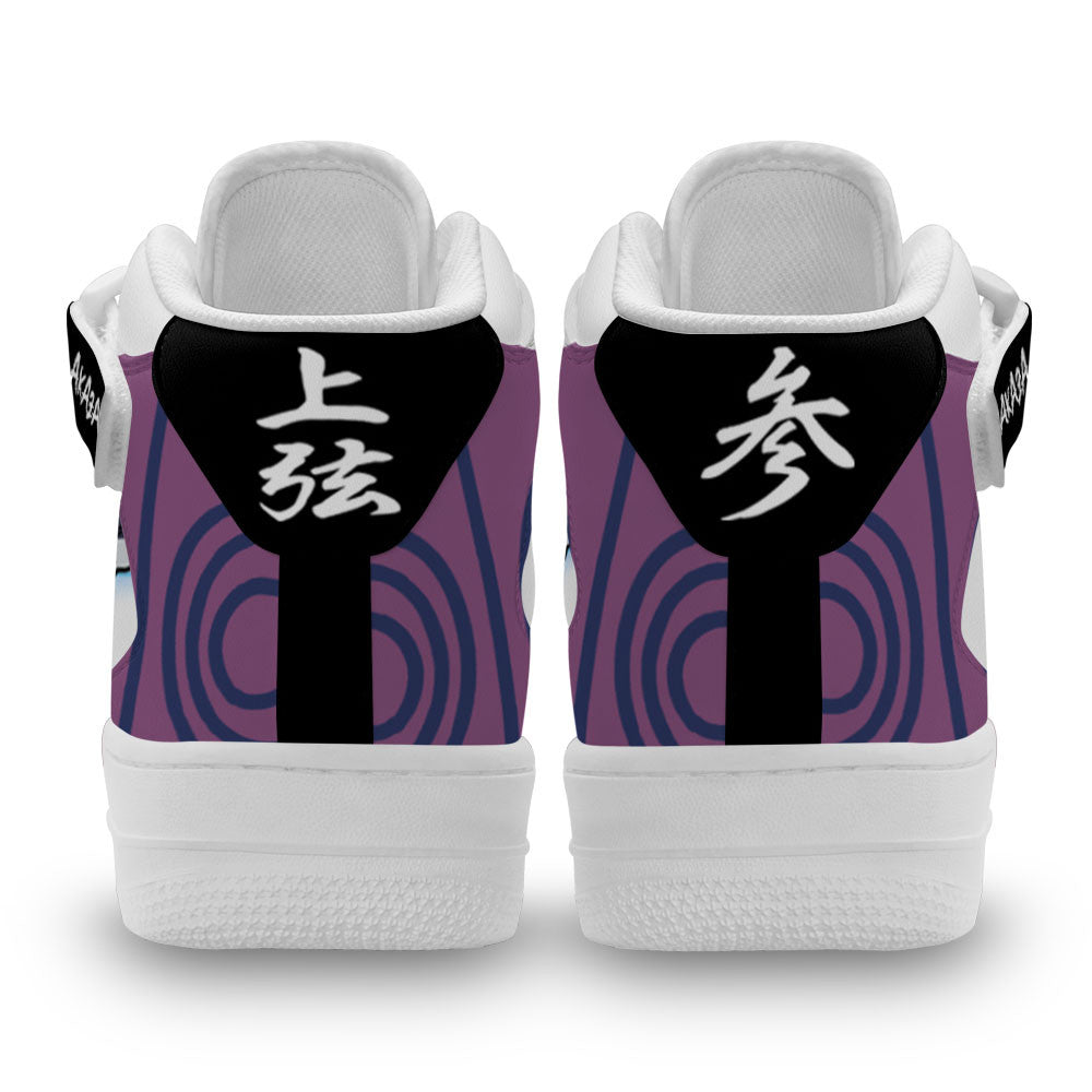 Akaza Sneakers Air Mid Custom Anime Shoes