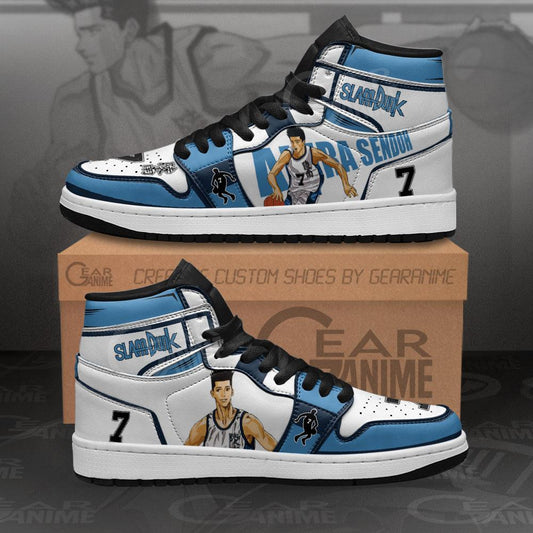 Akira Sendoh Sneakers Custom Anime Slam Dunk Shoes