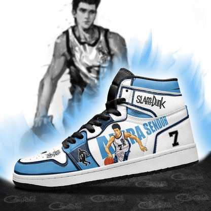 Akira Sendoh Sneakers Custom Anime Slam Dunk Shoes