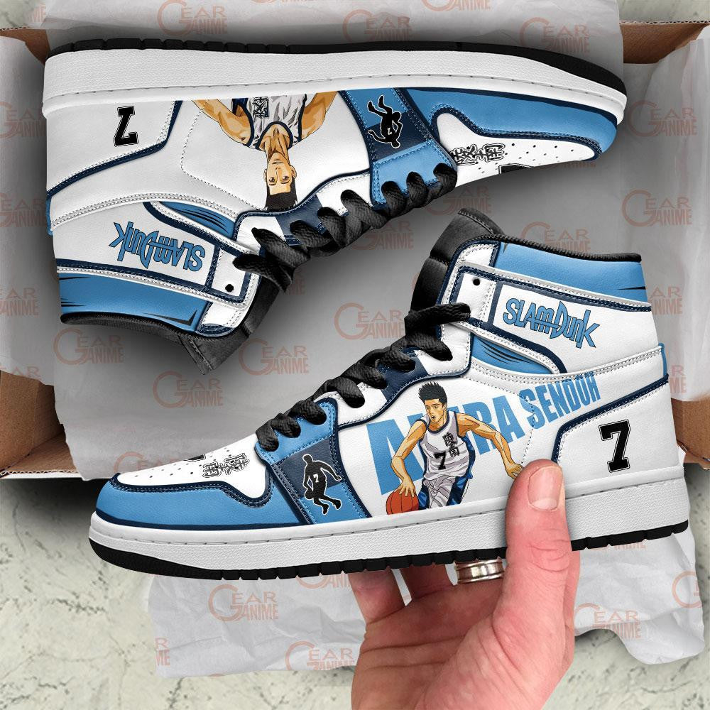 Akira Sendoh Sneakers Custom Anime Slam Dunk Shoes