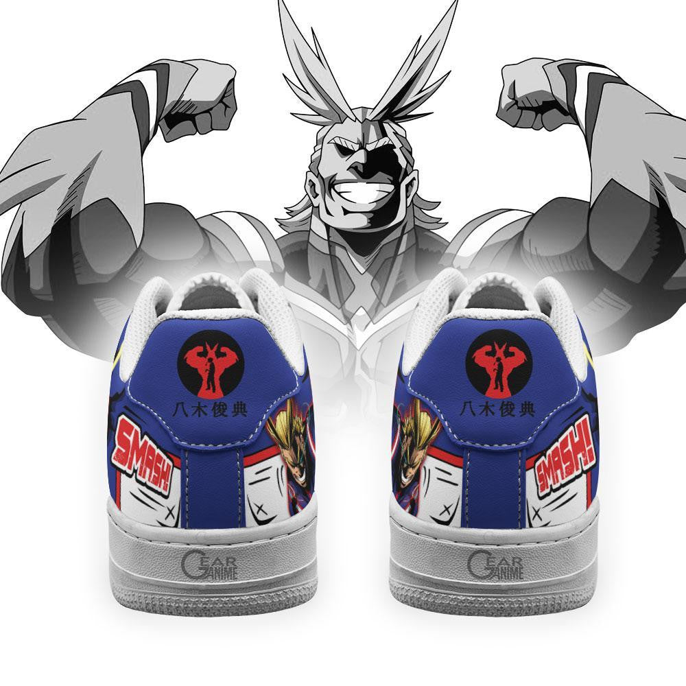 All Might One For All Sneakers Custom Anime Shoes