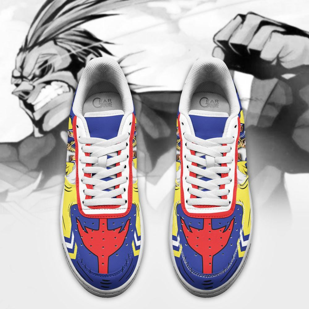 All Might One For All Sneakers Custom Anime Shoes