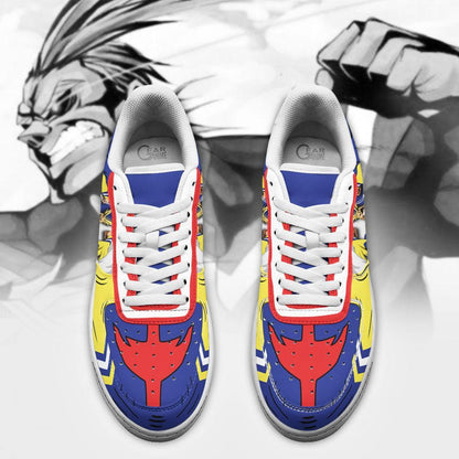 All Might One For All Sneakers Custom Anime Shoes