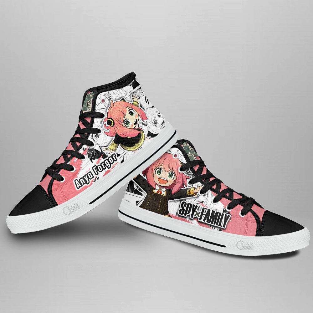 Anya Forger High Top Shoes Anime Custom NTT170