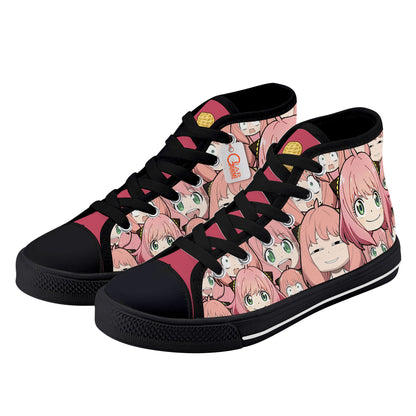 Anya Forger Kids Sneakers Anime High Top Shoes